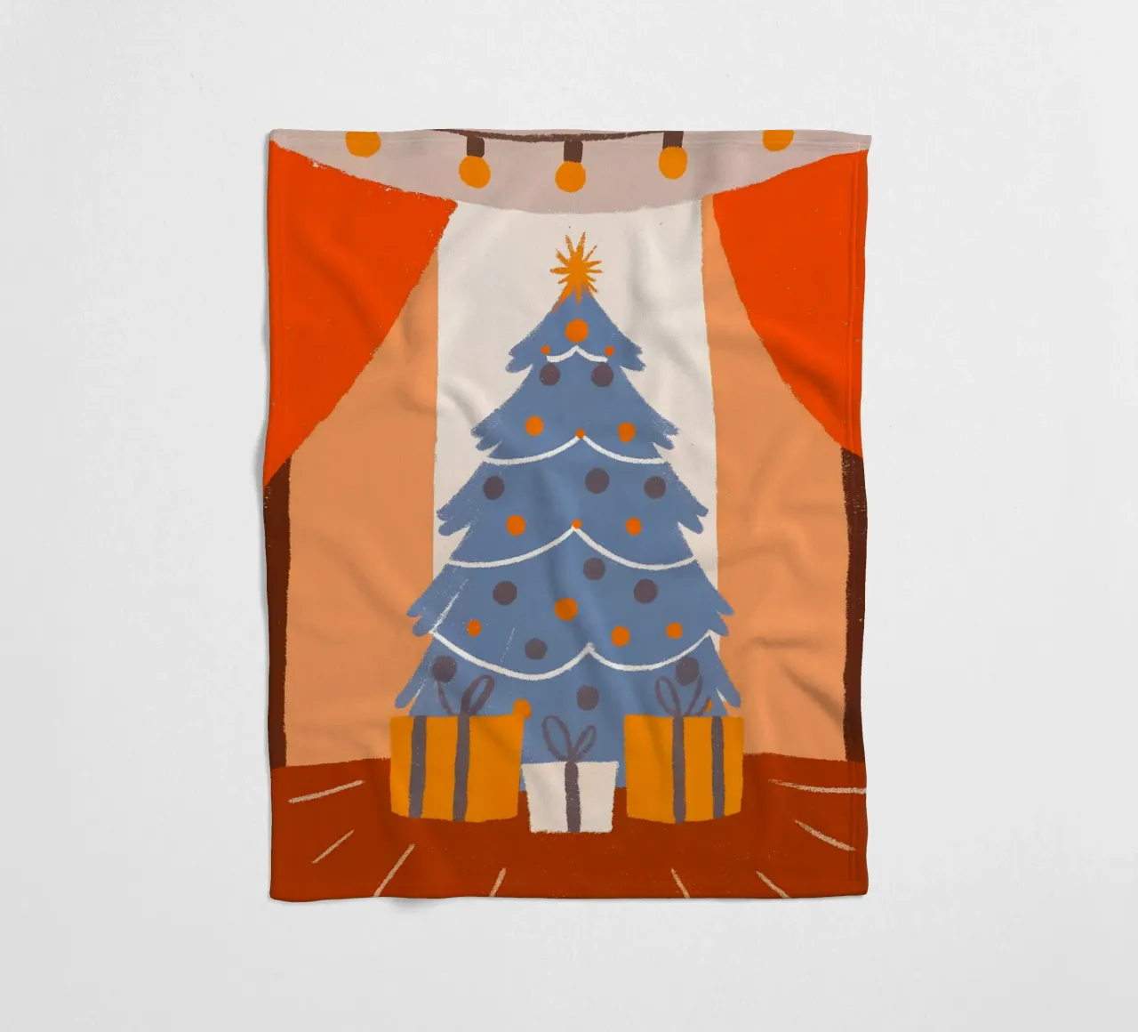 Albero di Natale e regali coperta in pile da PERSONAL TOUCH