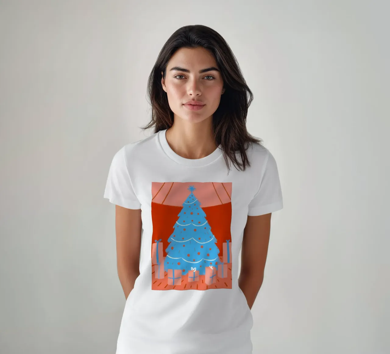 Albero di Natale e regali t-shirt da PERSONAL TOUCH