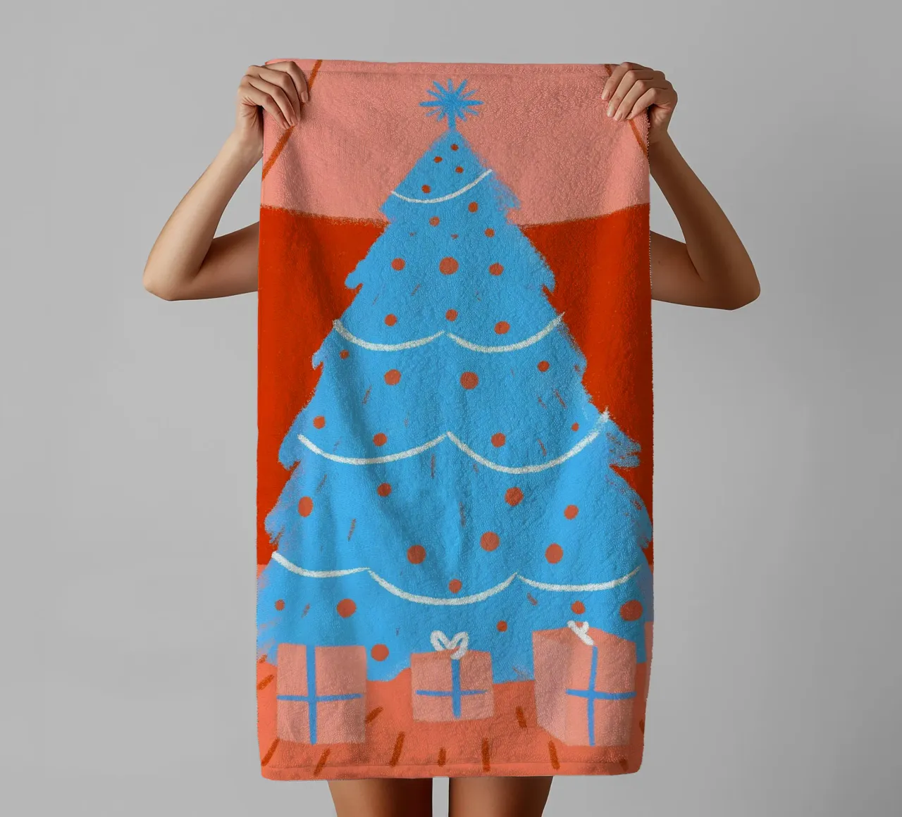 Albero di Natale e regali asciugamano da bagno da PERSONAL TOUCH