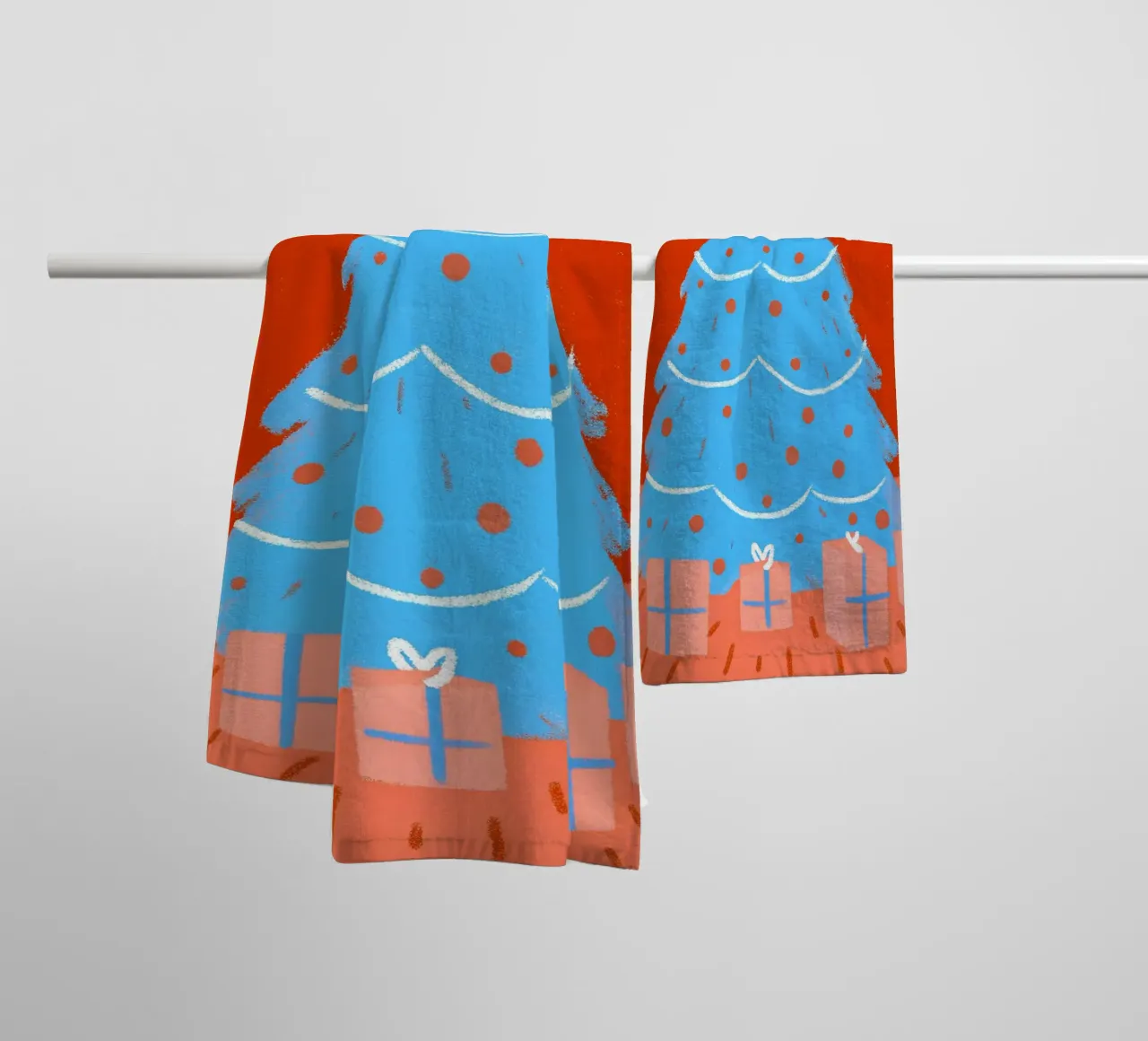 Albero di Natale e regali asciugamano da bagno da PERSONAL TOUCH