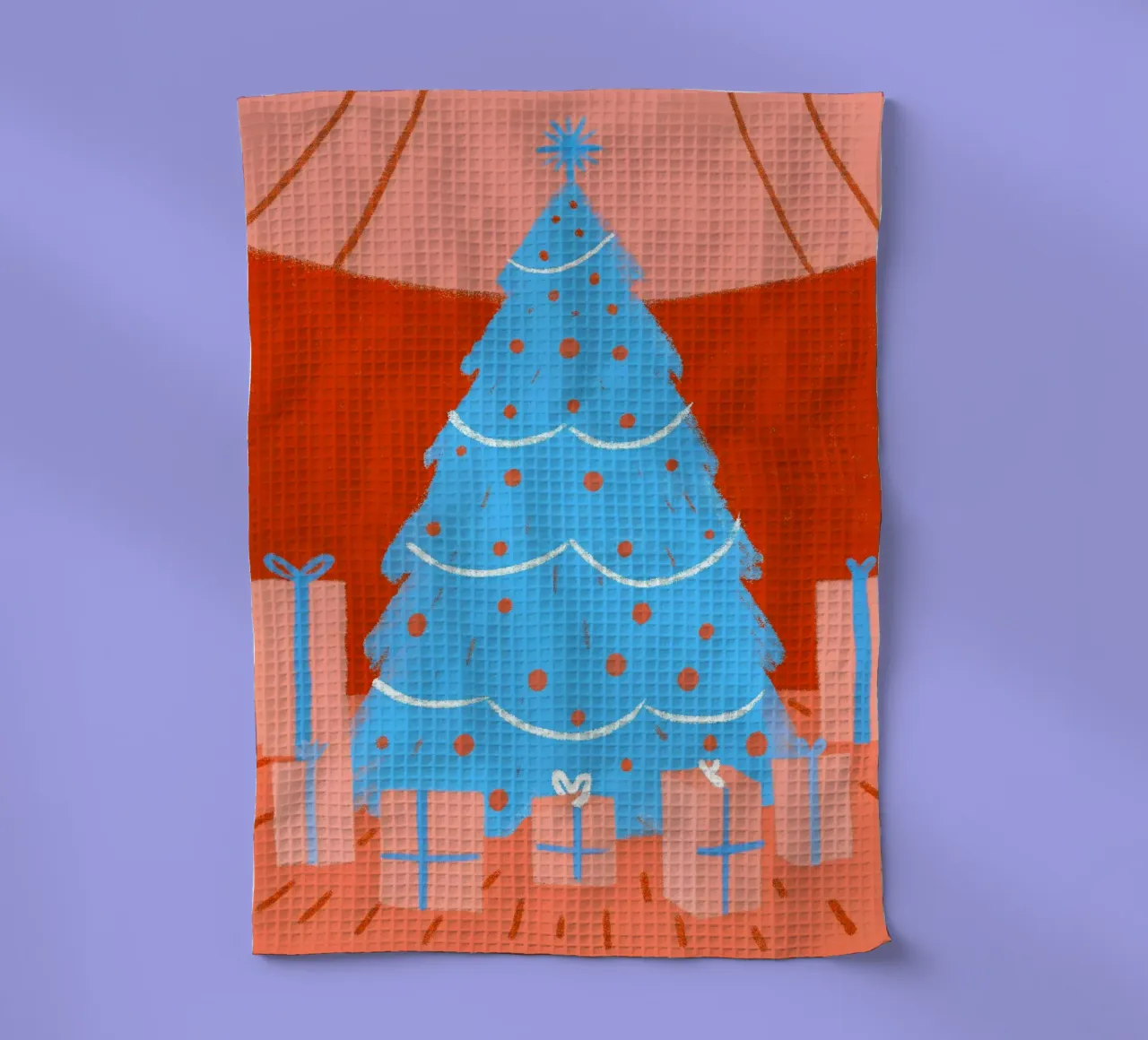 Albero di Natale e regali canovaccio da cucina da PERSONAL TOUCH
