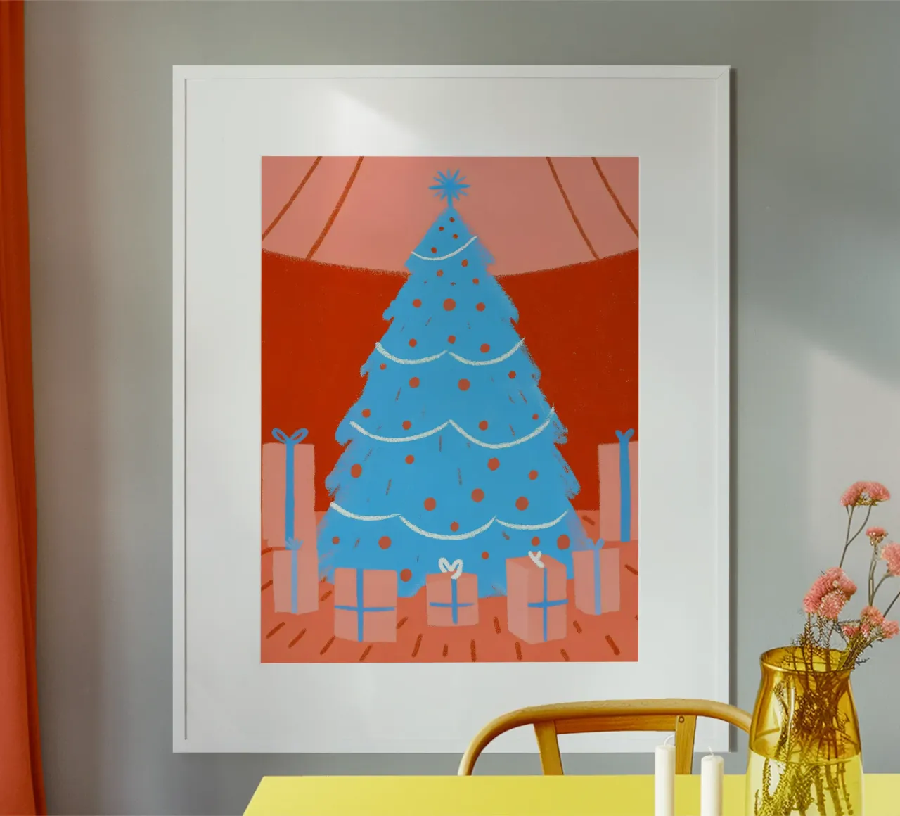 Albero di Natale e regali carta hahnemühle da PERSONAL TOUCH