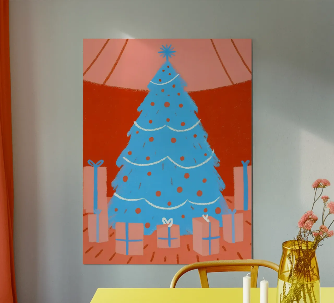 Albero di Natale e regali carta hahnemühle da PERSONAL TOUCH