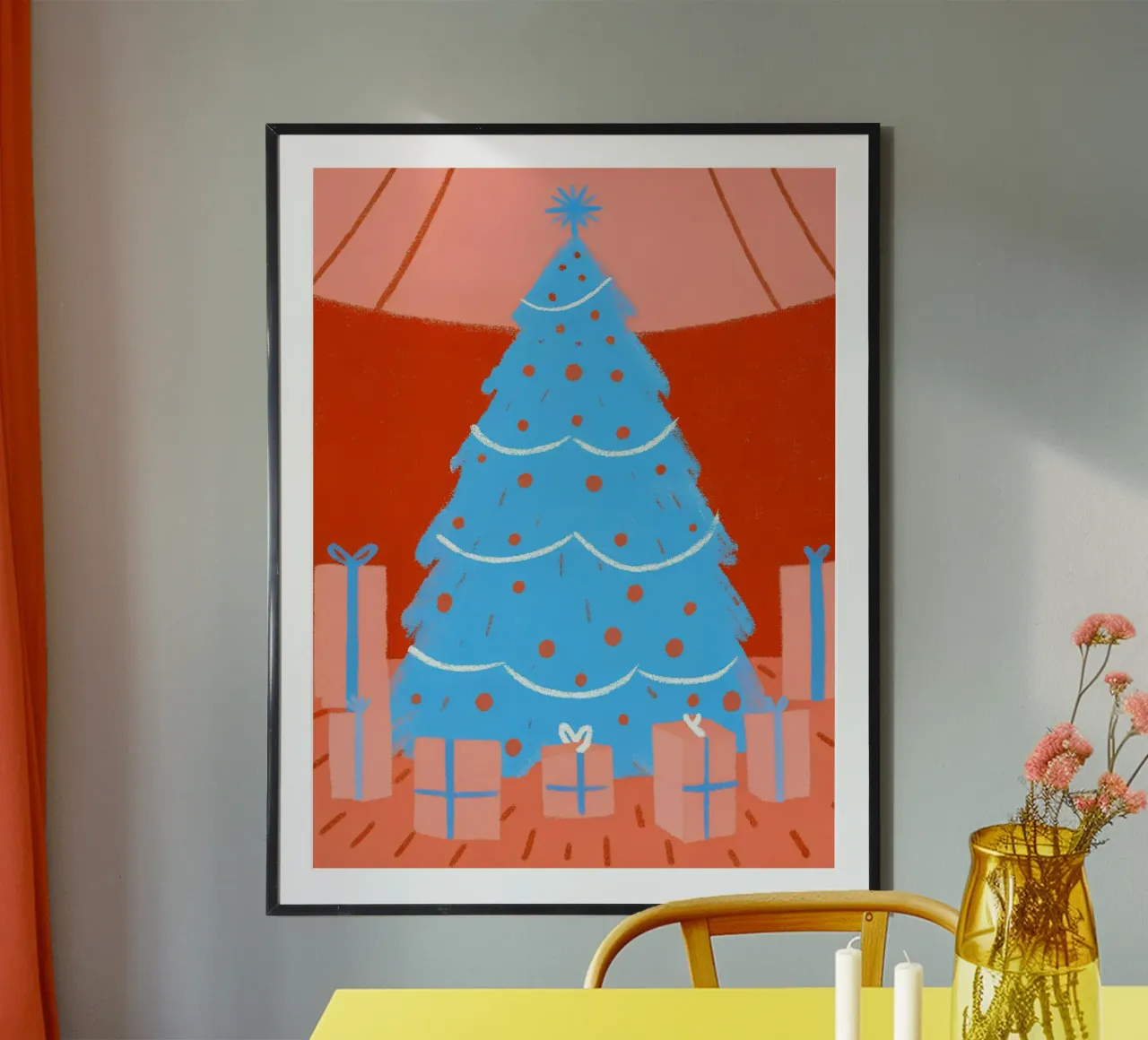 Albero di Natale e regali carta hahnemühle da PERSONAL TOUCH