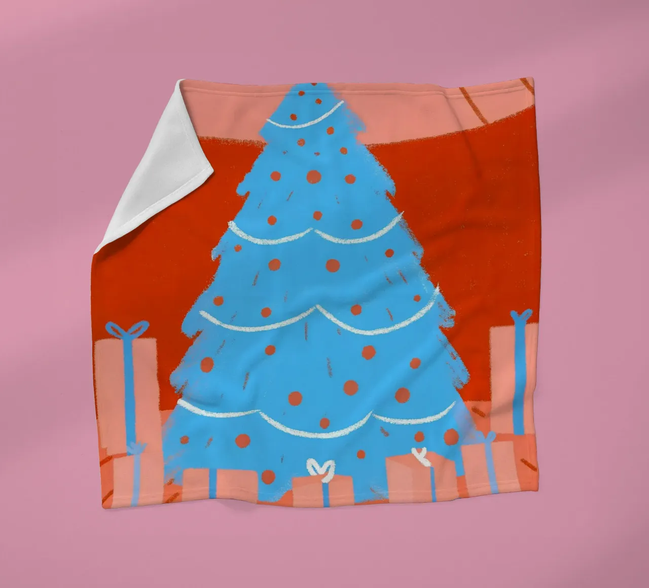 Albero di Natale e regali coperta in pile da PERSONAL TOUCH
