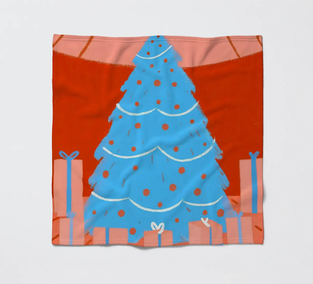 Albero di Natale e regali coperta in pile da PERSONAL TOUCH