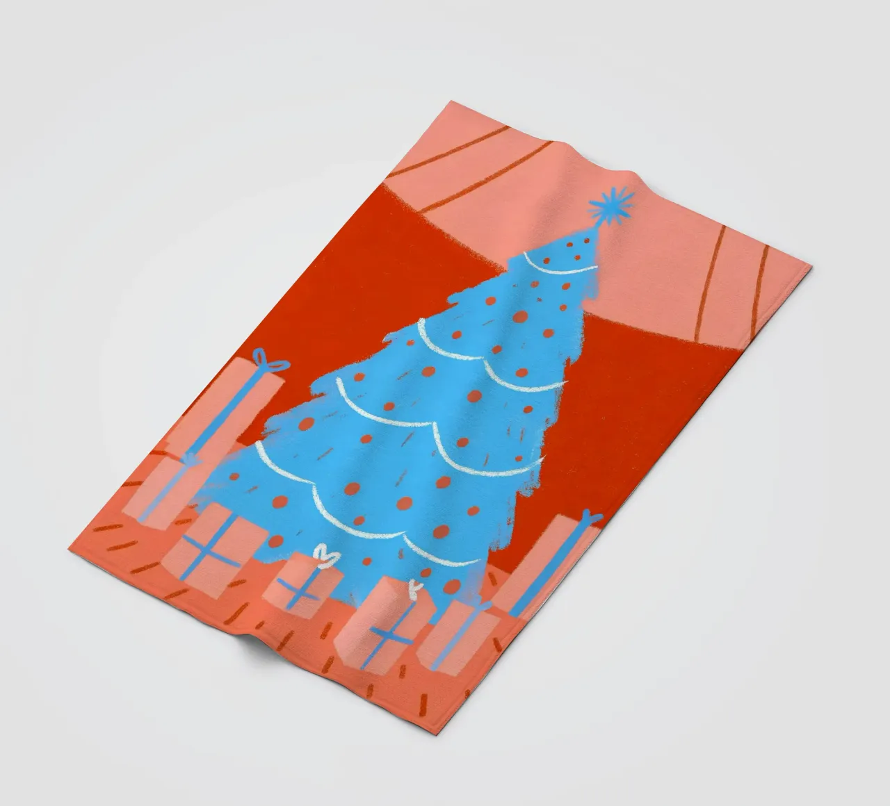Albero di Natale e regali coperta in pile da PERSONAL TOUCH