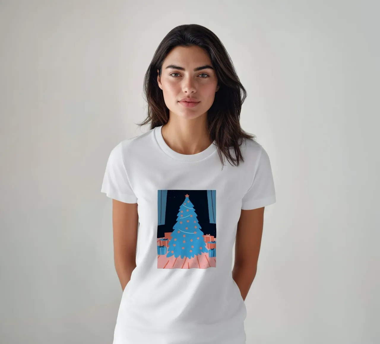 Albero di Natale e regali t-shirt da PERSONAL TOUCH