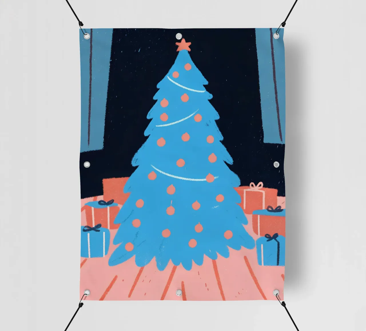Albero di Natale e regali telo in pvc da PERSONAL TOUCH