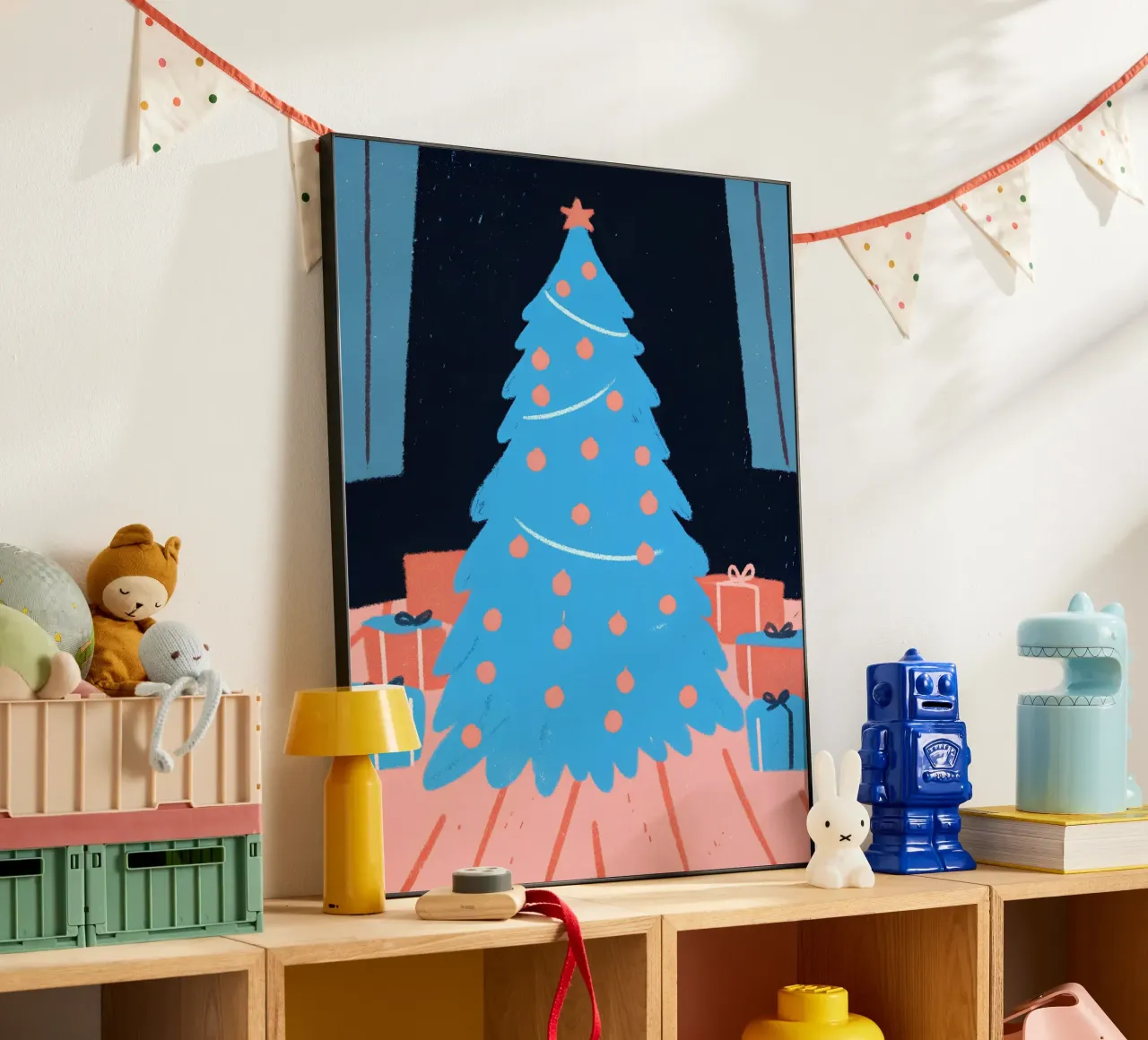 Albero di Natale e regali alluminio dibond da PERSONAL TOUCH