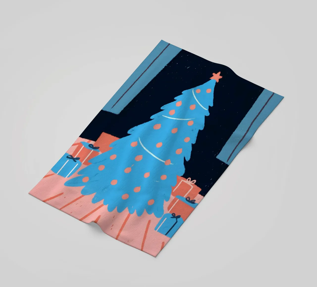 Albero di Natale e regali telo mare da PERSONAL TOUCH