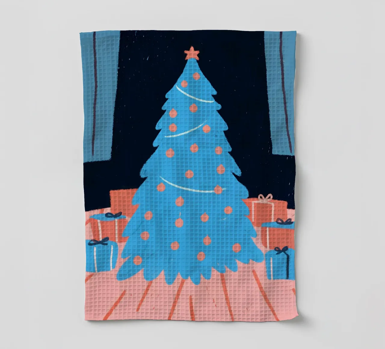 Albero di Natale e regali canovaccio da cucina da PERSONAL TOUCH