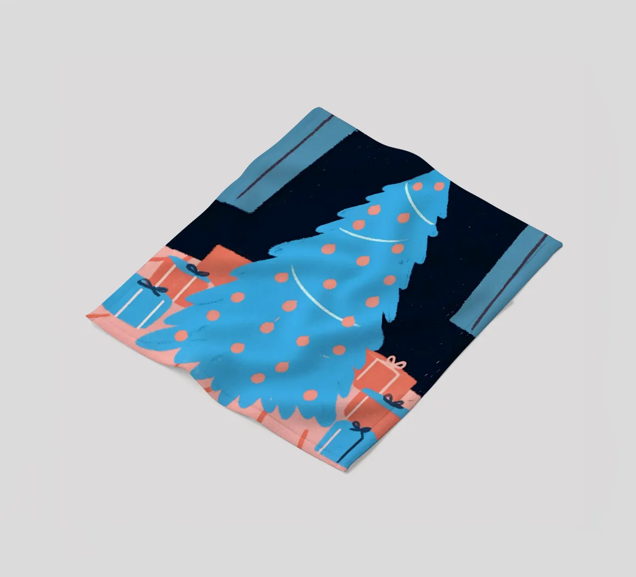 Albero di Natale e regali coperta in pile da PERSONAL TOUCH