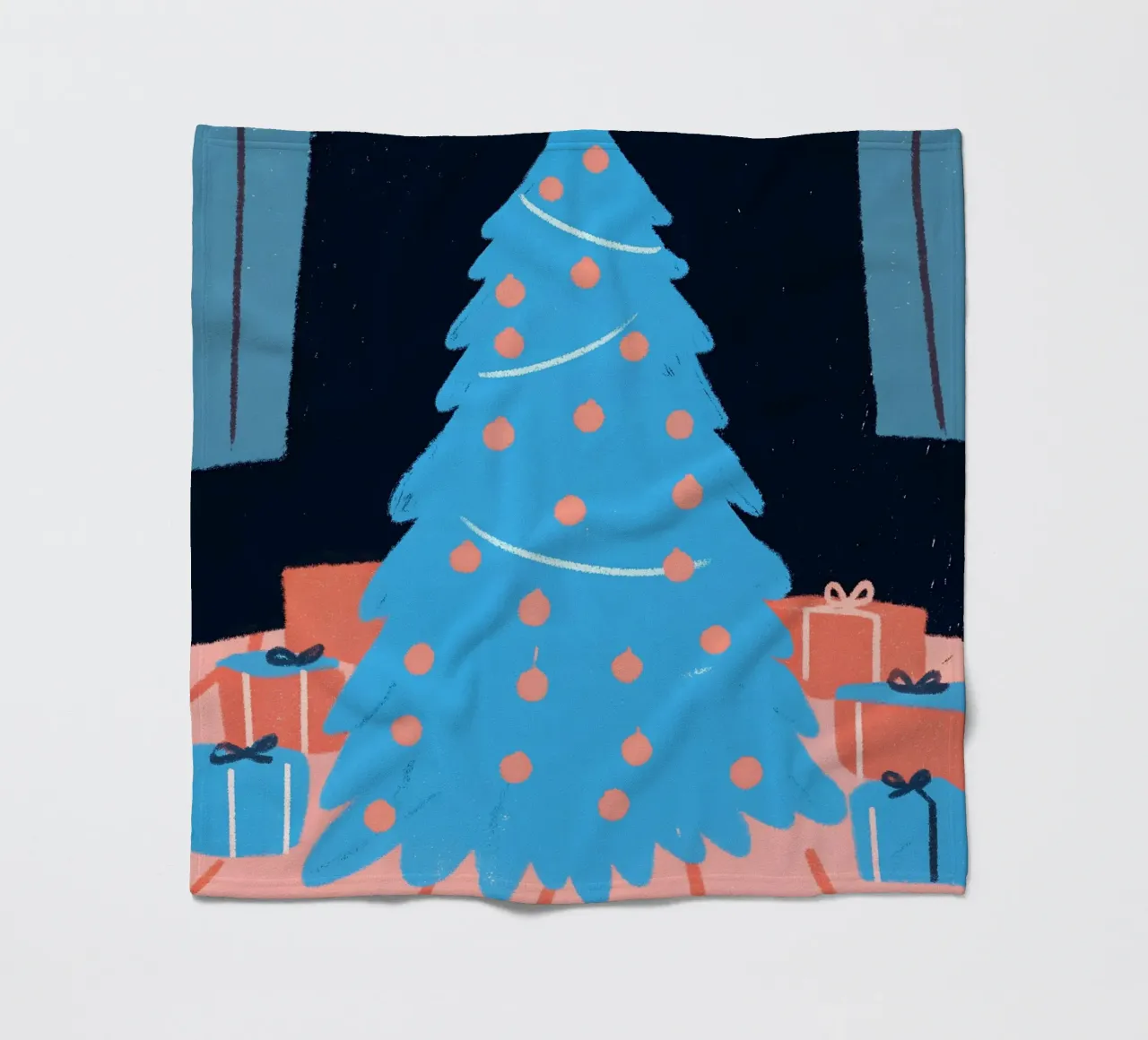 Albero di Natale e regali coperta in pile da PERSONAL TOUCH