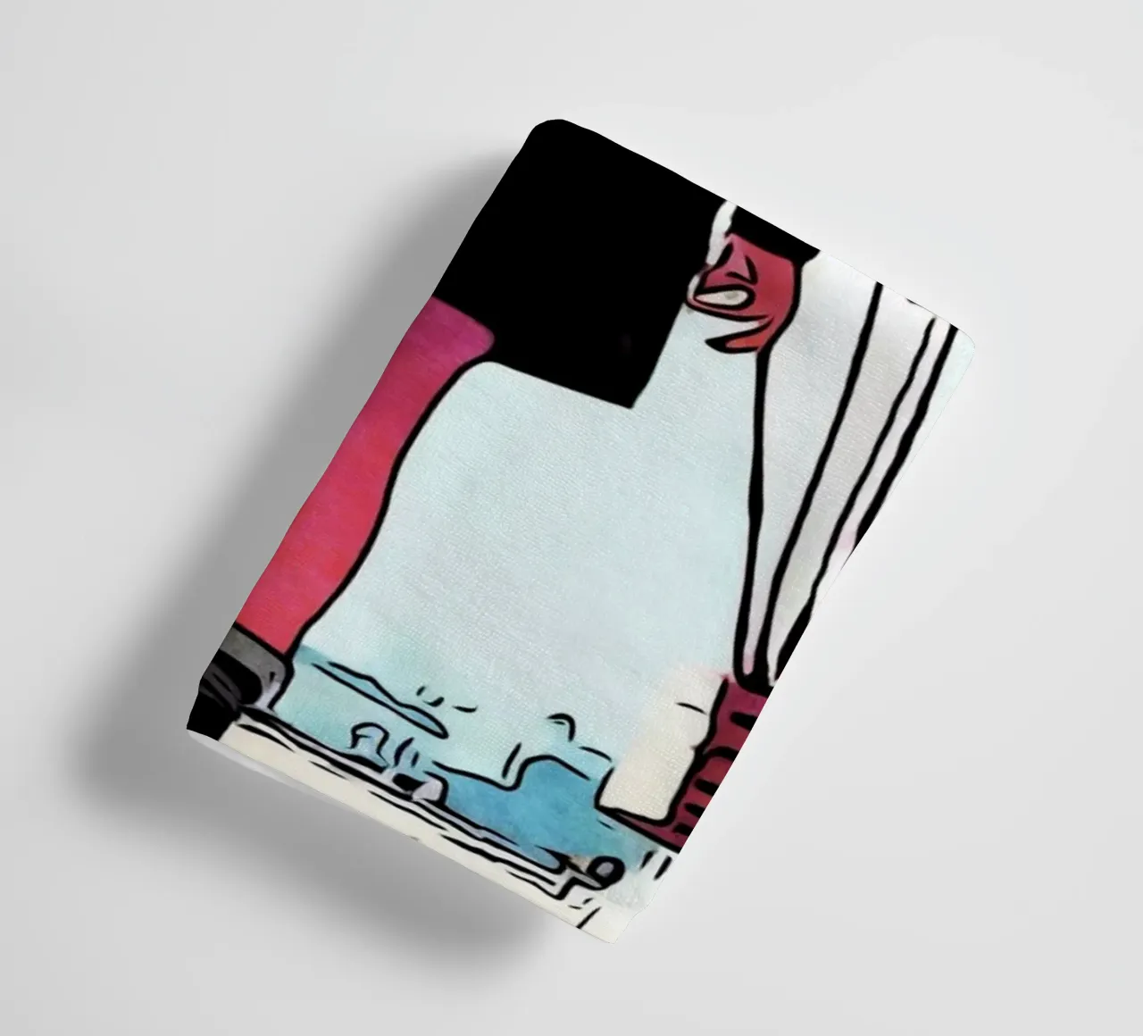Ragazza con palloncini #3 asciugamano da bagno da ZAMART - PopArt