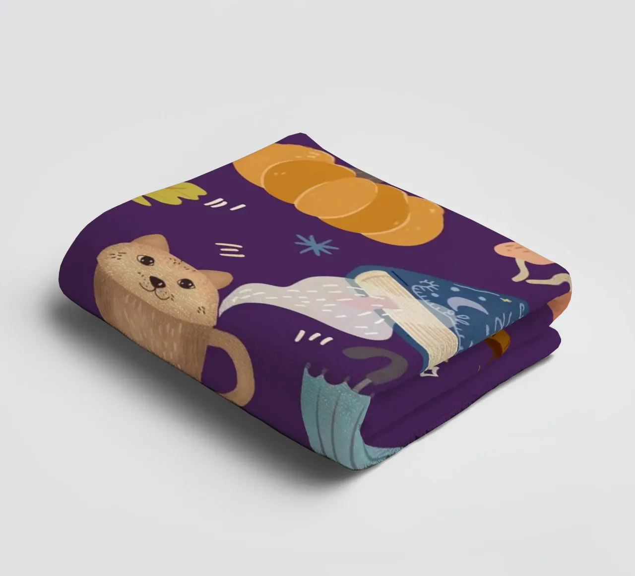 Cozy Autumn Icons asciugamano da bagno da Taika Tori Art