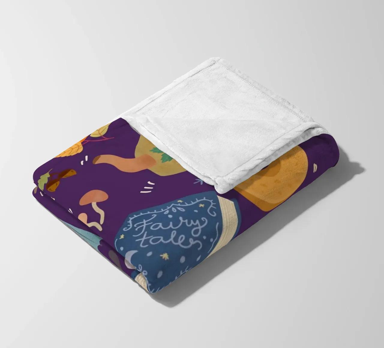 Cozy Autumn Icons coperta in pile da Taika Tori Art