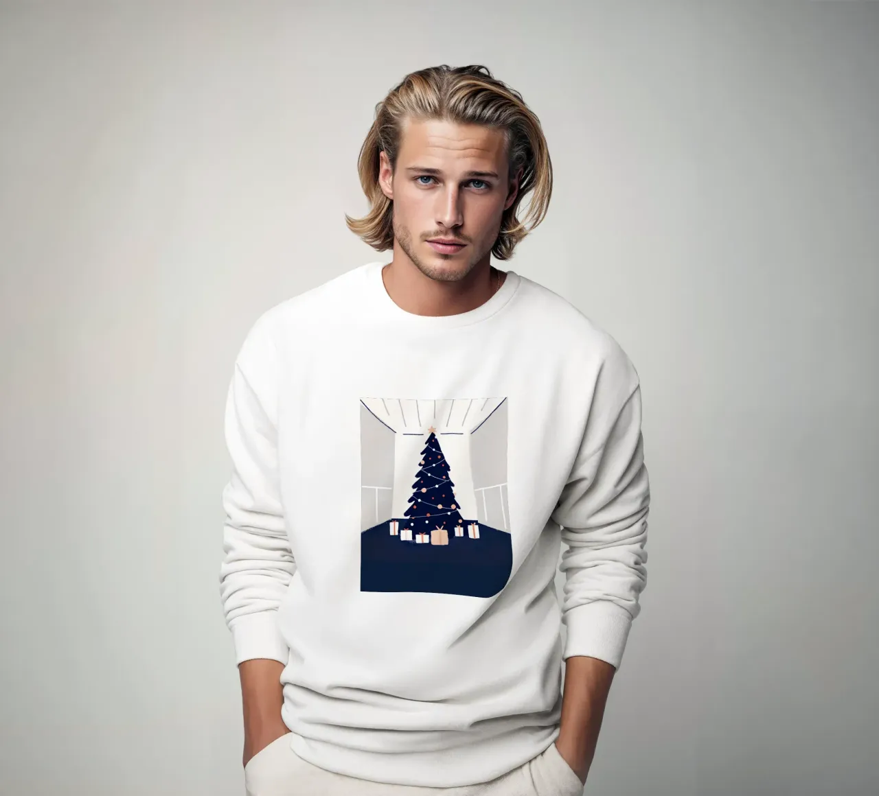 Albero di Natale e regali felpa da PERSONAL TOUCH