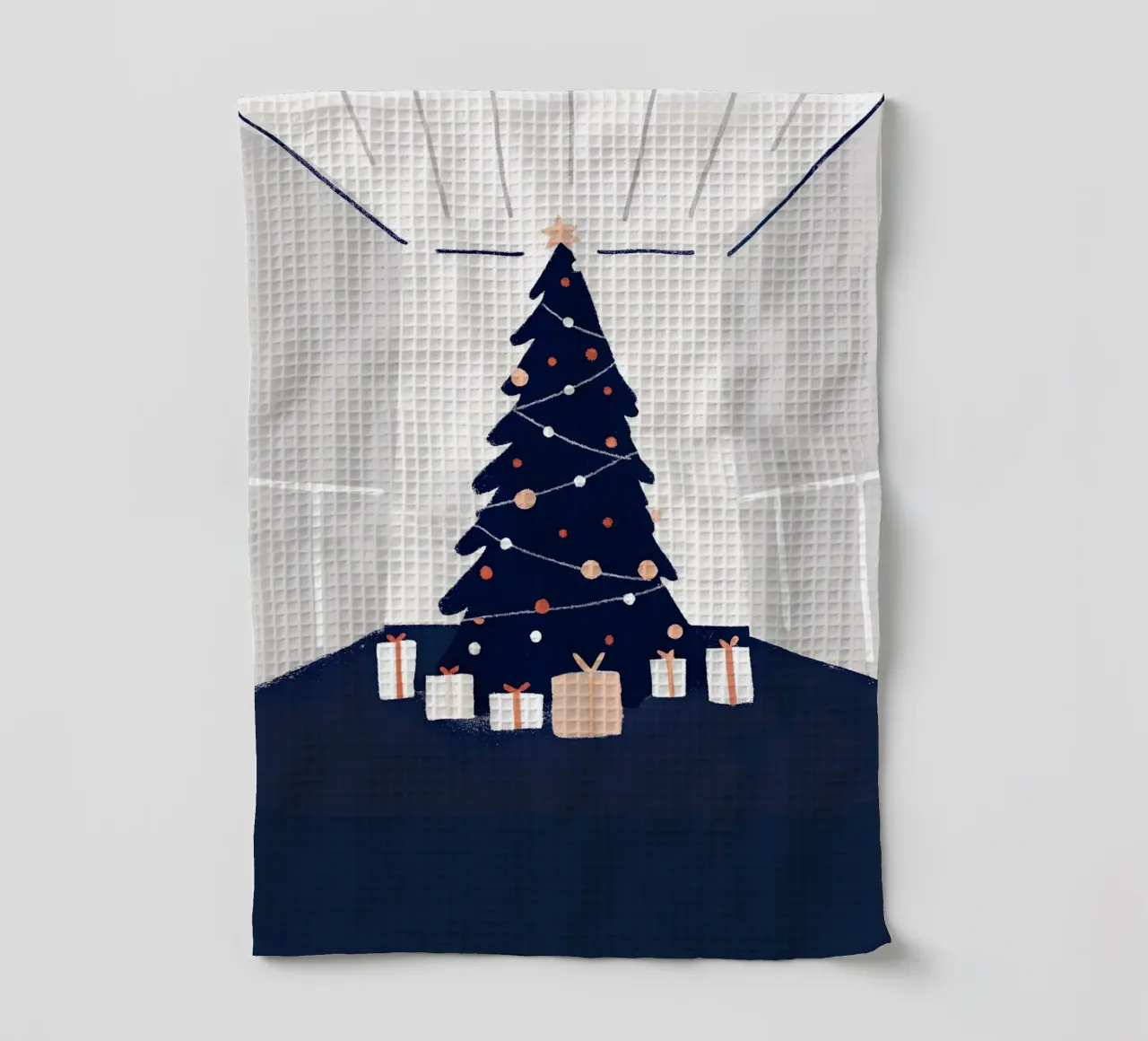 Albero di Natale e regali canovaccio da cucina da PERSONAL TOUCH