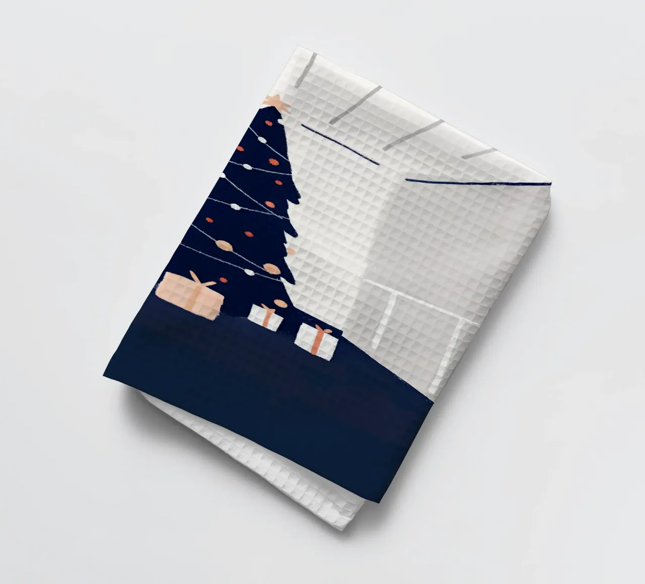 Albero di Natale e regali canovaccio da cucina da PERSONAL TOUCH