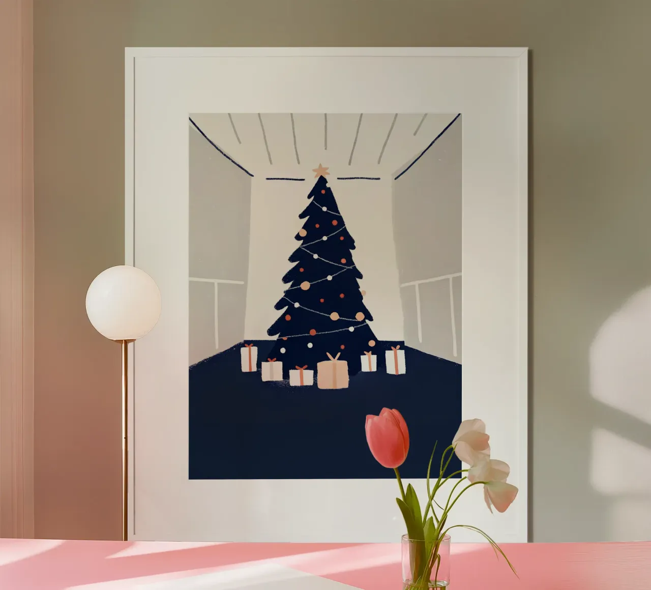 Albero di Natale e regali carta hahnemühle da PERSONAL TOUCH