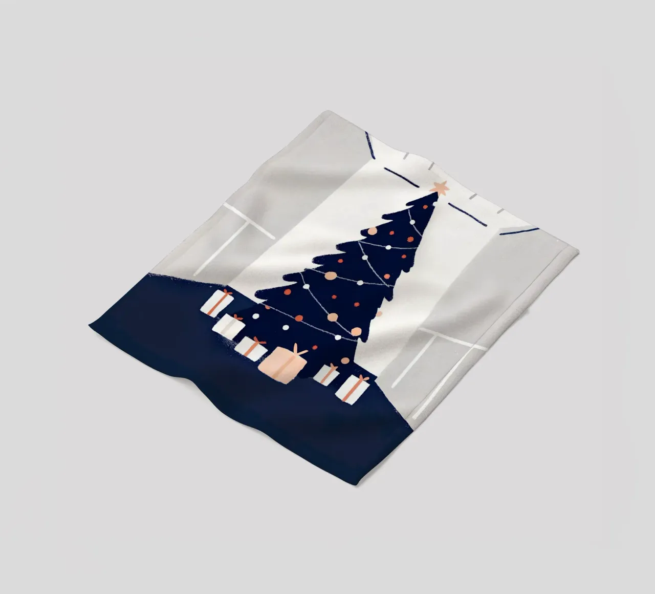 Albero di Natale e regali coperta in pile da PERSONAL TOUCH