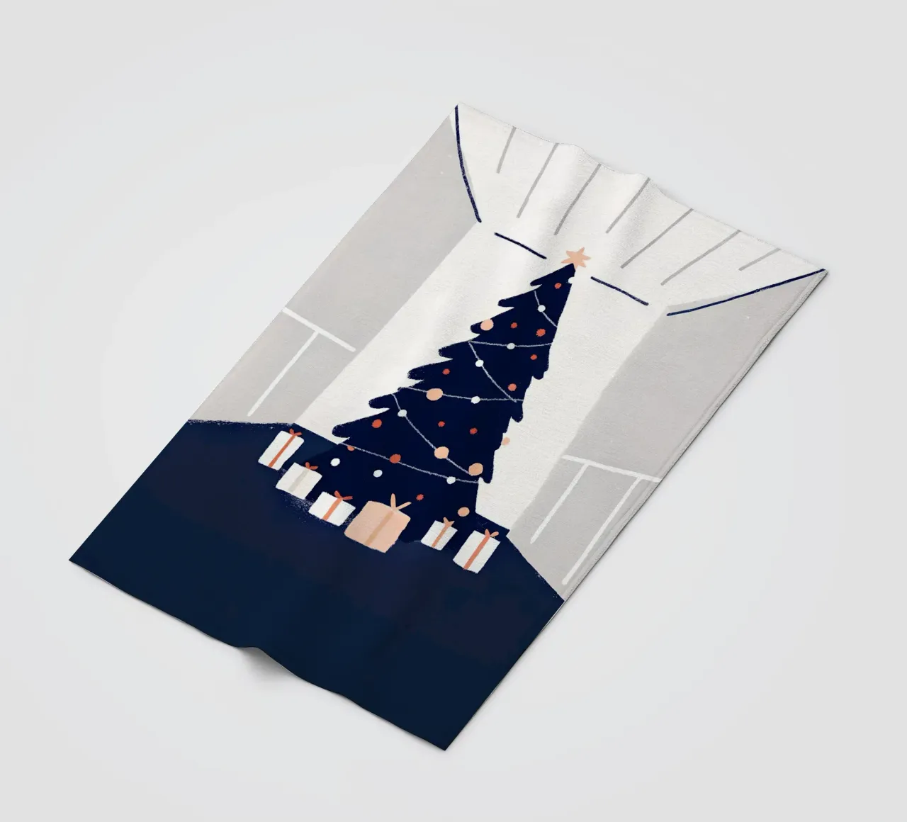 Albero di Natale e regali coperta in pile da PERSONAL TOUCH