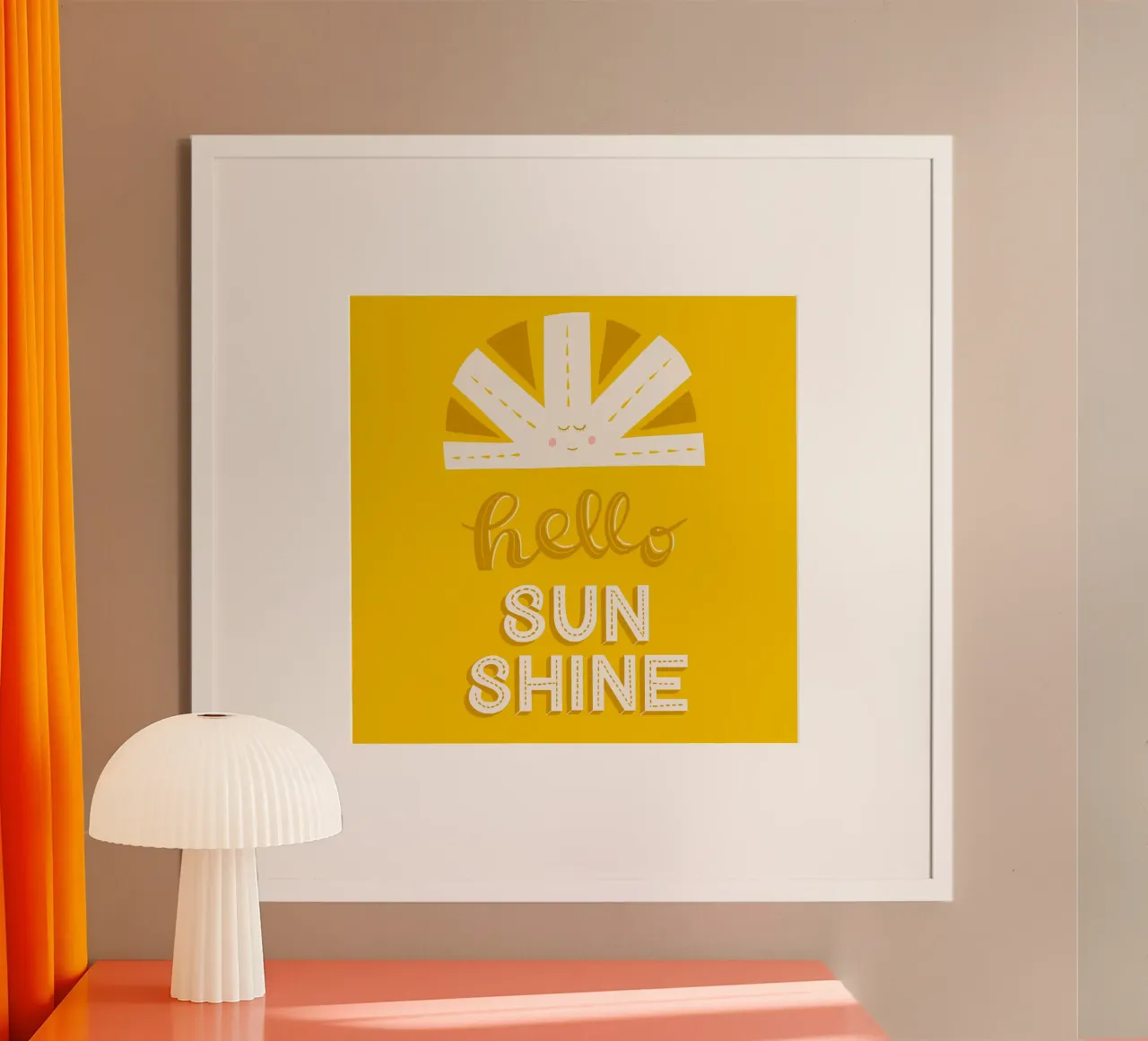Ciao Sunshine carta hahnemühle da nicigabrieldesigns