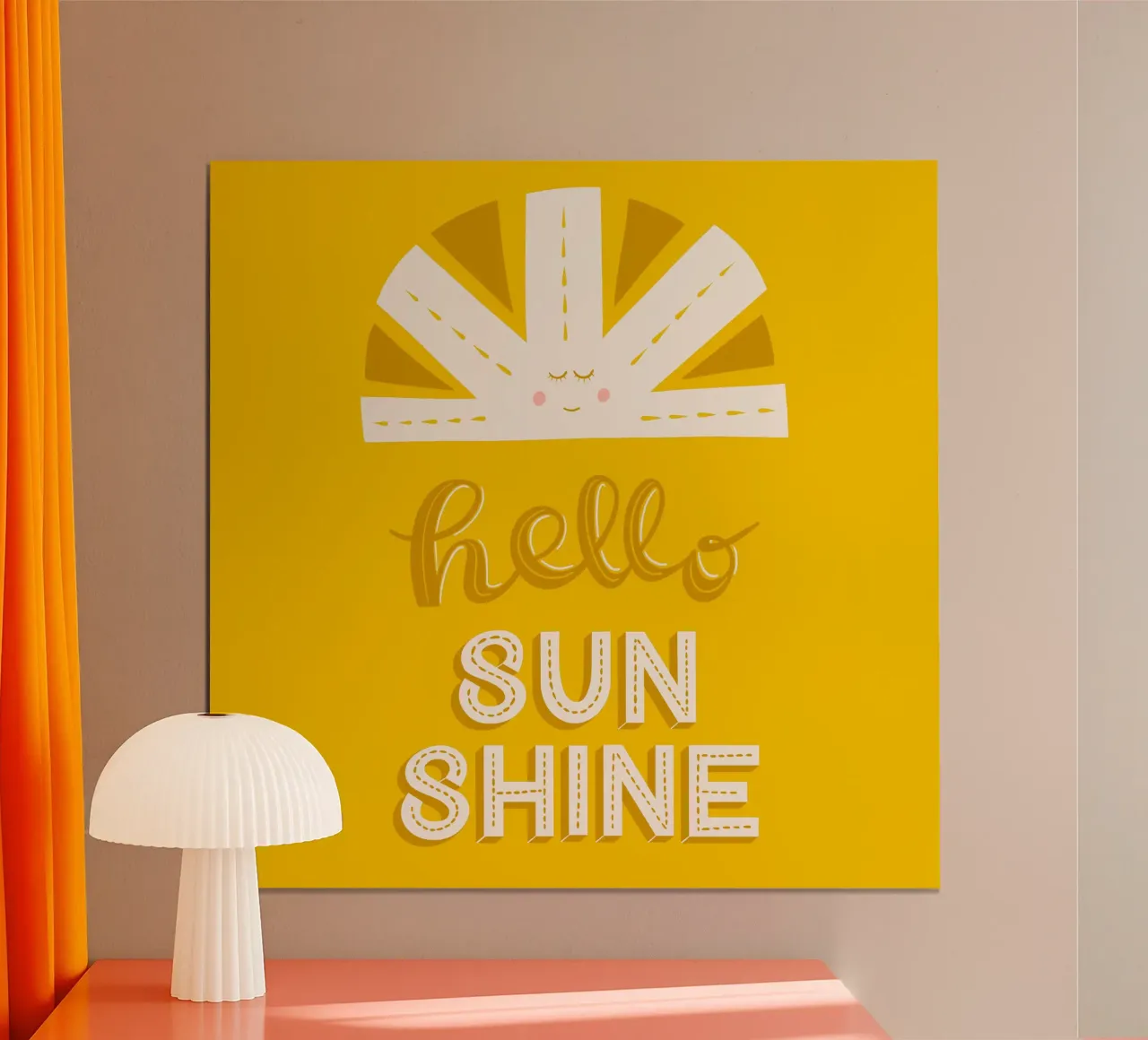 Ciao Sunshine carta hahnemühle da nicigabrieldesigns