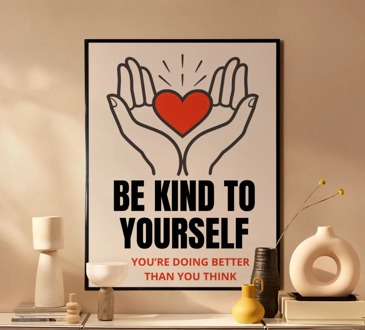 Be kind to yourself carta hahnemühle da artshop