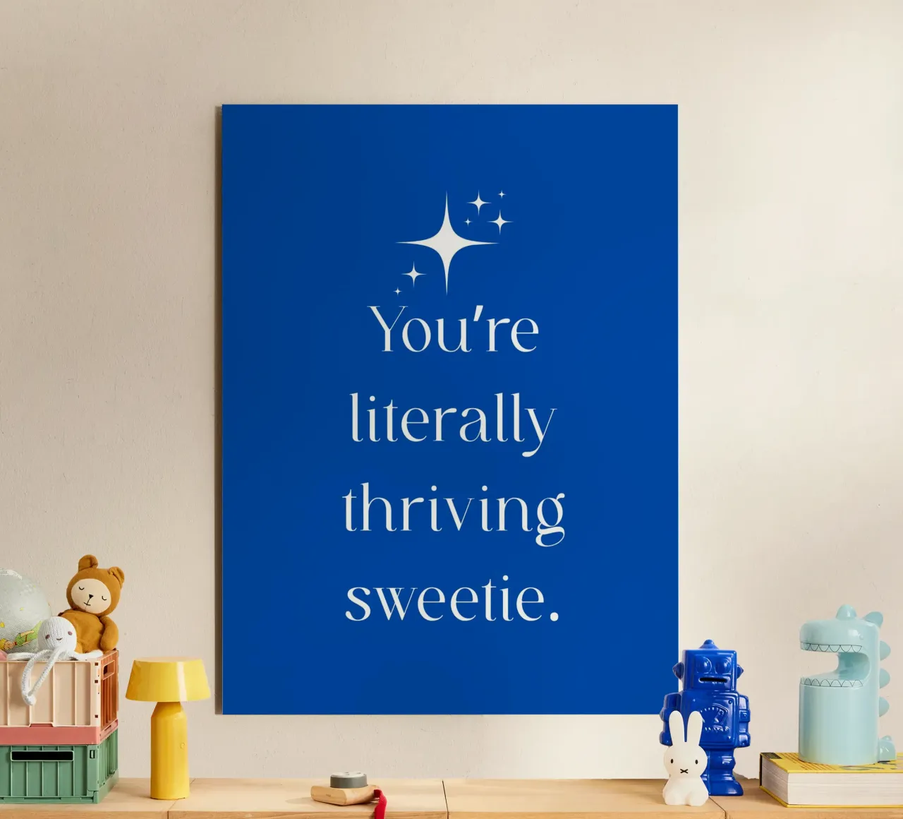 You are literally thriving alluminio dibond da artshop