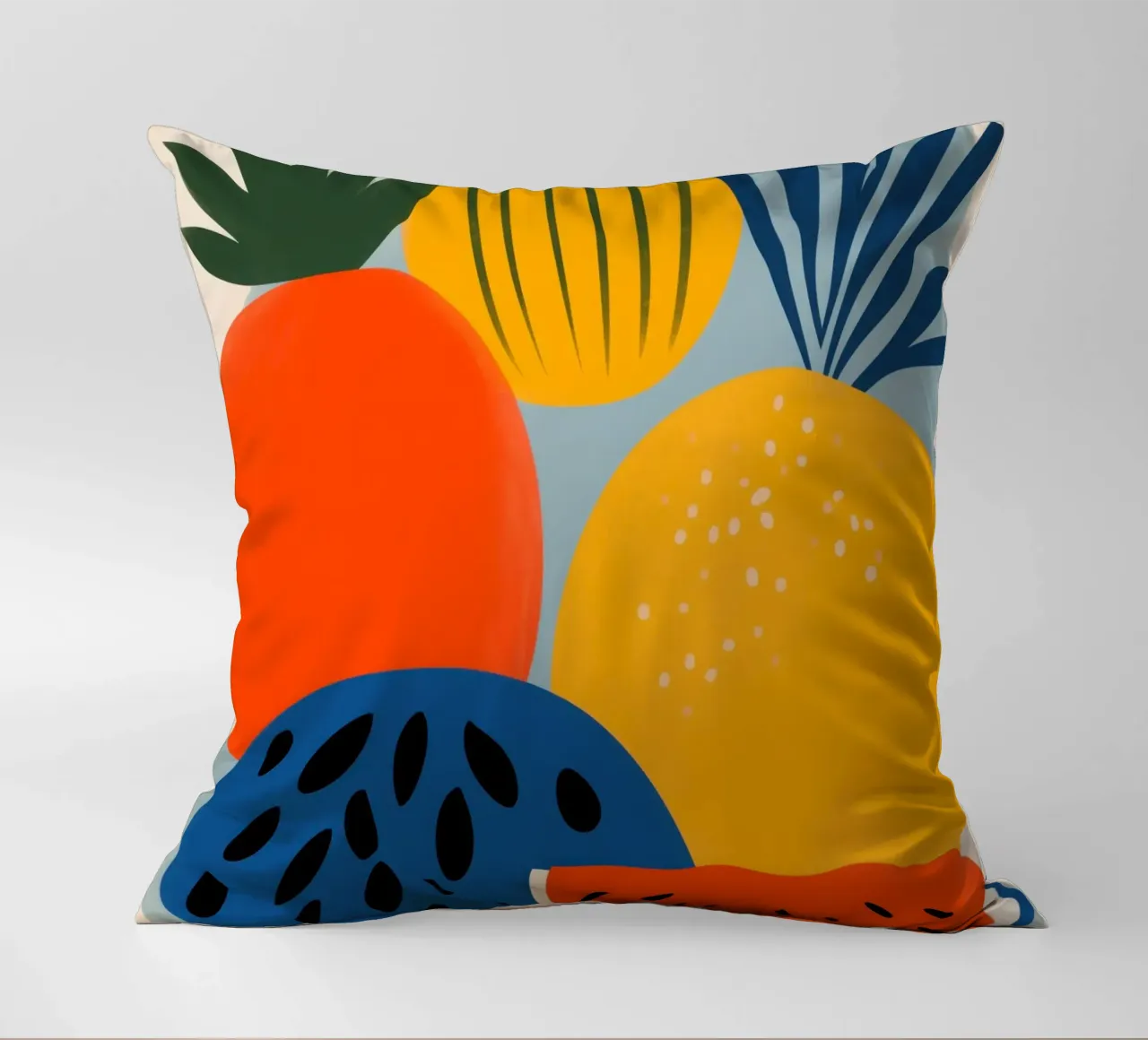 Frutta fresca colorata | Design scandinavo cuscino da Autofocus