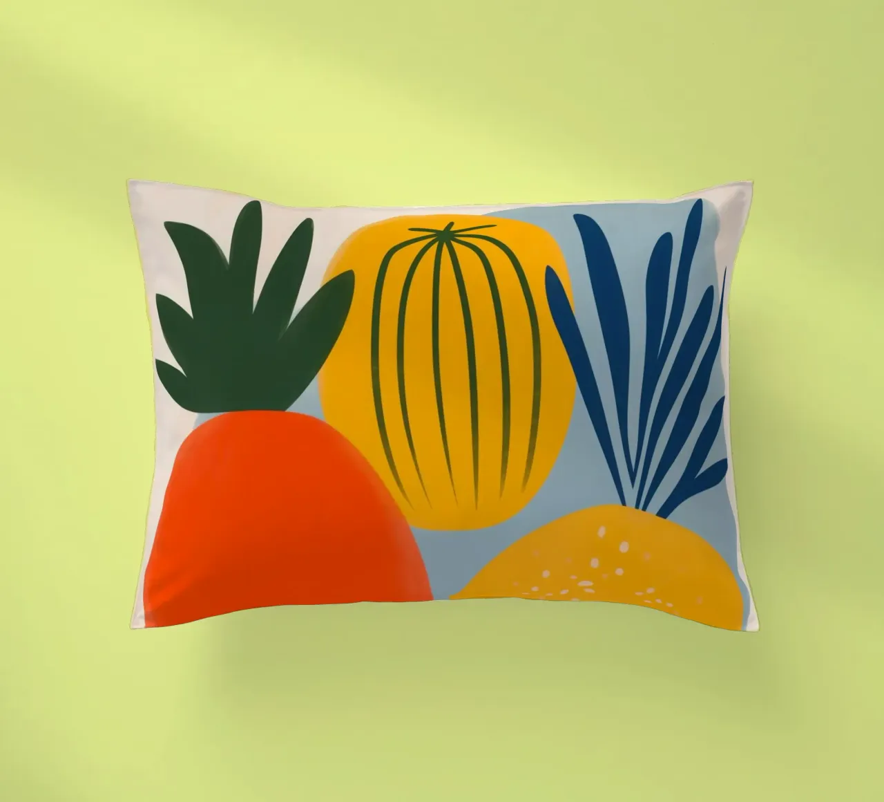 Frutta fresca colorata | Design scandinavo cuscino da Autofocus