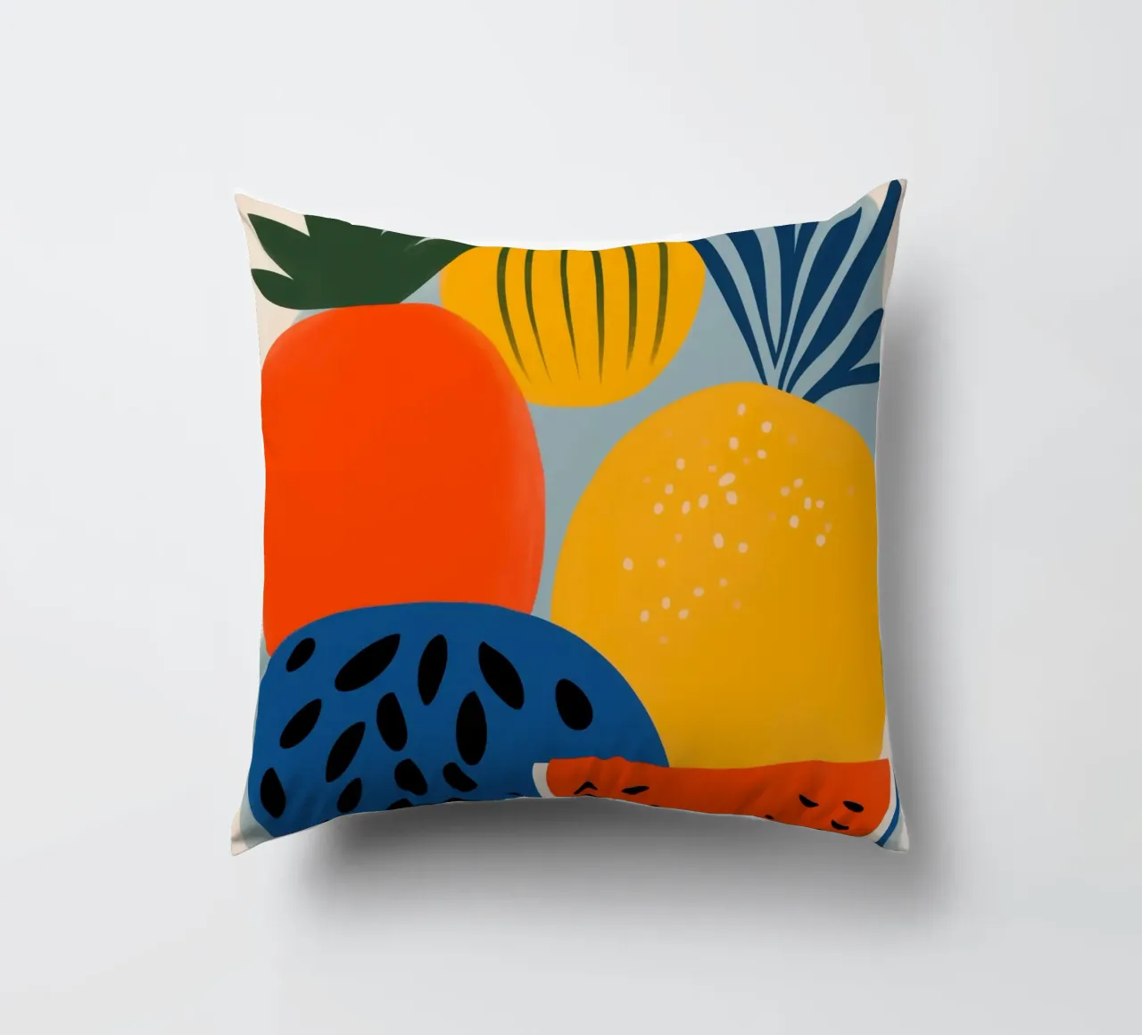 Frutta fresca colorata | Design scandinavo cuscino da Autofocus