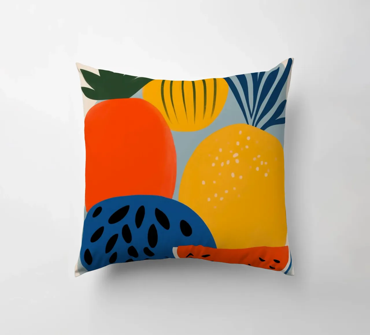 Frutta fresca colorata | Design scandinavo cuscino da Autofocus