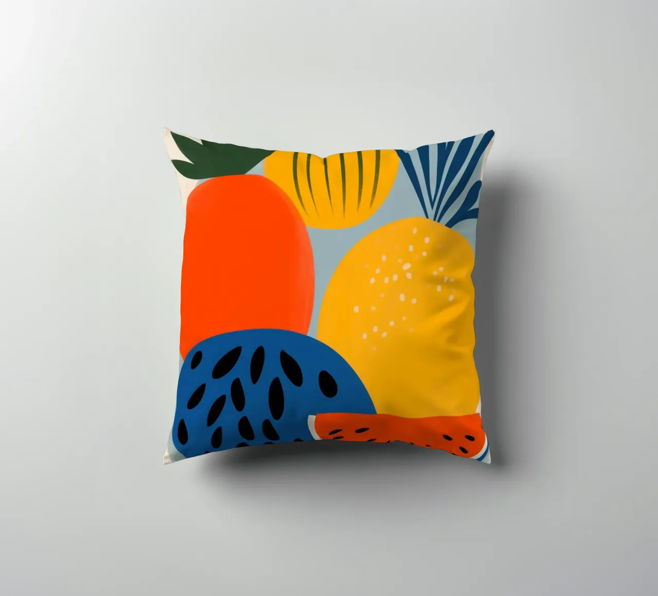 Frutta fresca colorata | Design scandinavo cuscino da Autofocus