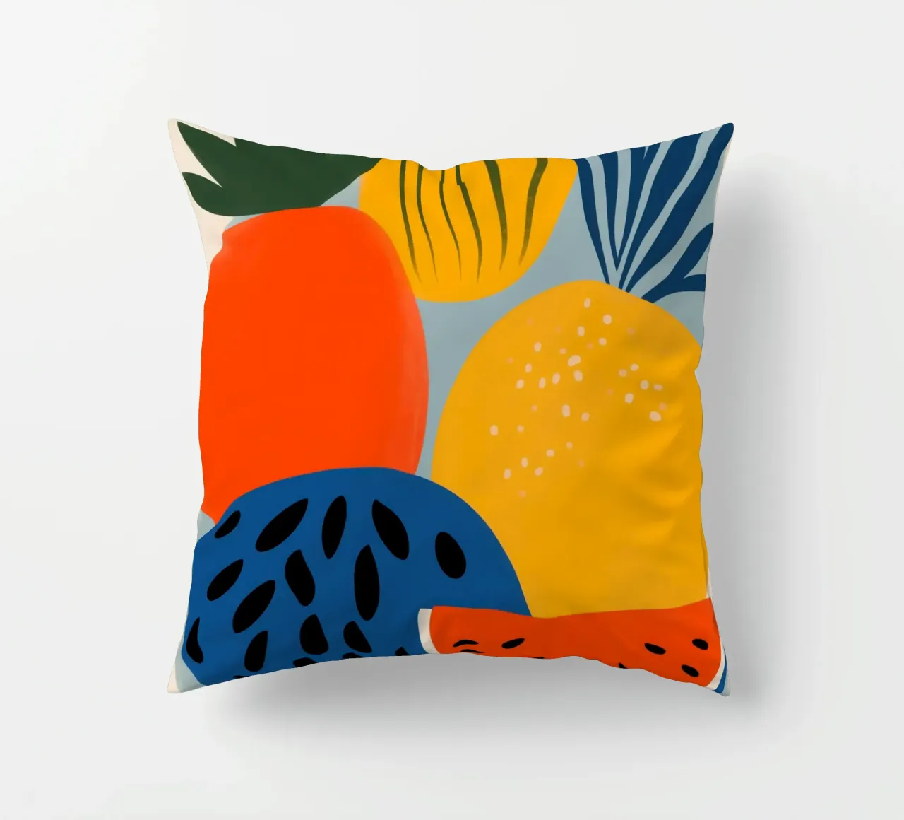 Frutta fresca colorata | Design scandinavo cuscino da Autofocus