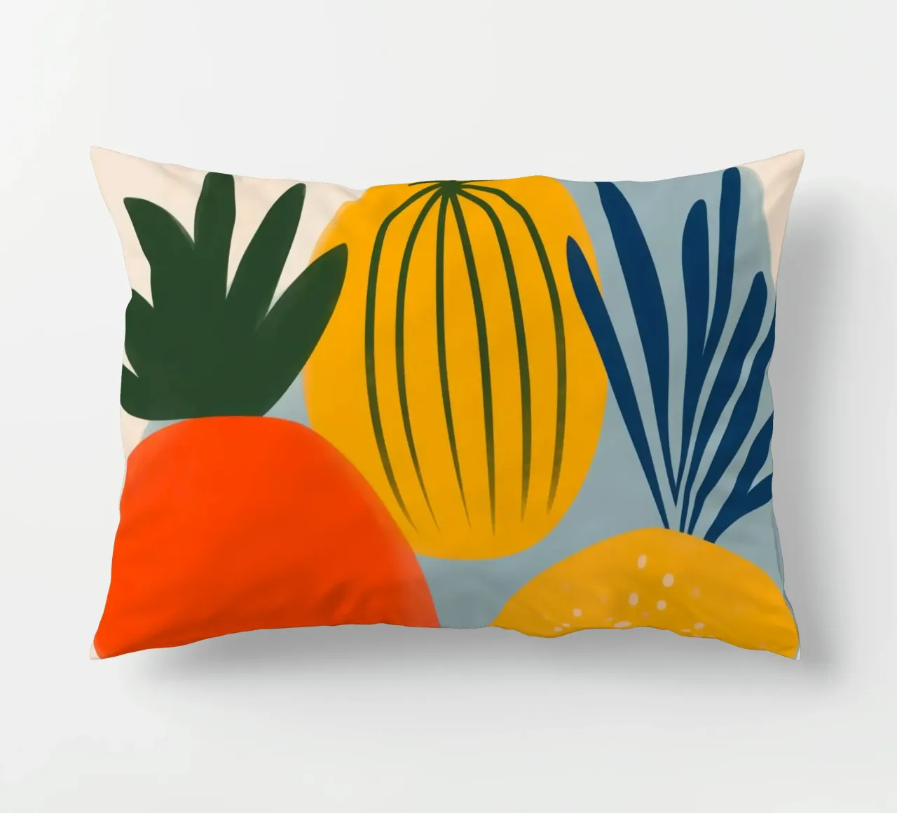 Frutta fresca colorata | Design scandinavo cuscino da Autofocus