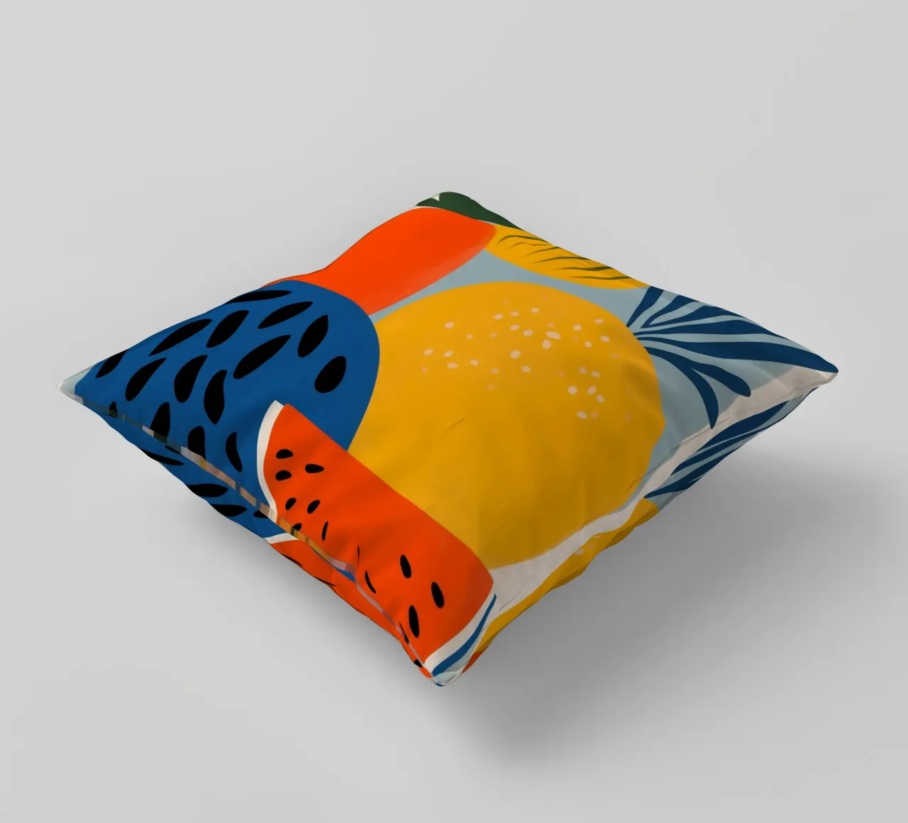Frutta fresca colorata | Design scandinavo cuscino da Autofocus