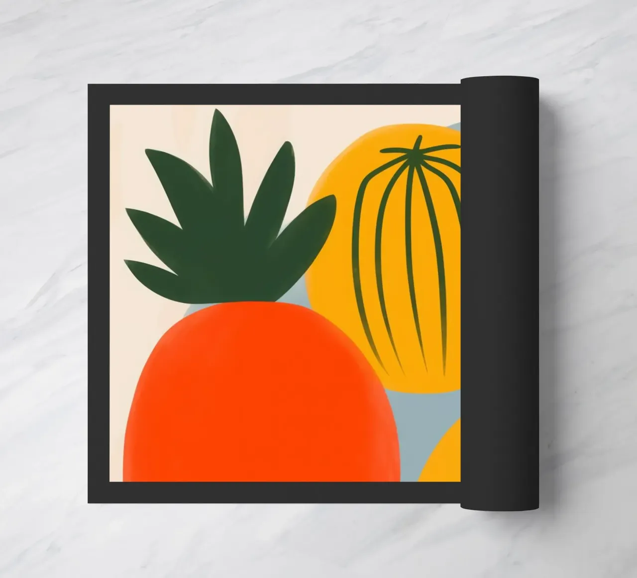 Frutta fresca colorata | Design scandinavo zerbino da Autofocus