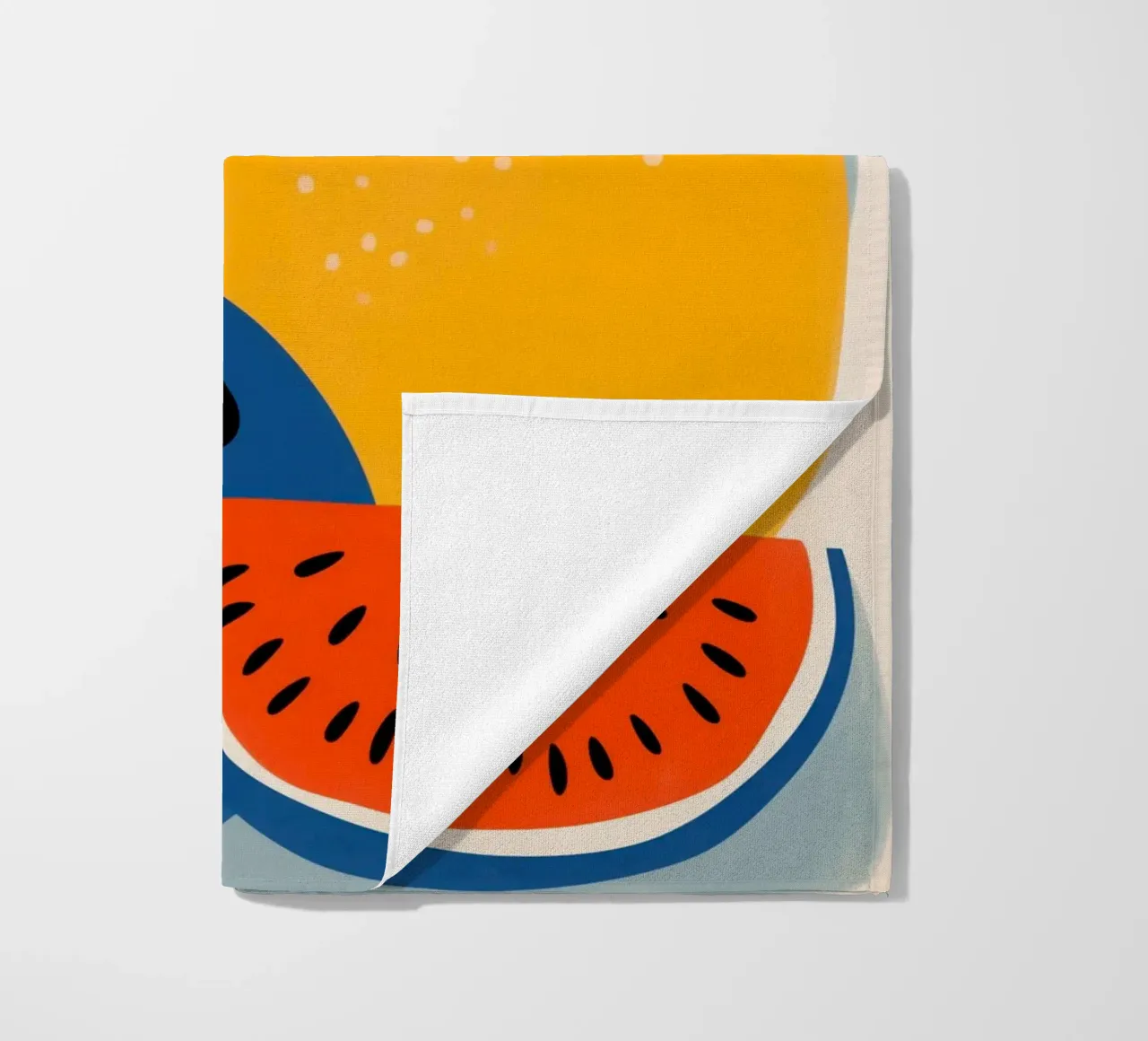 Frutta fresca colorata | Design scandinavo telo mare da Autofocus