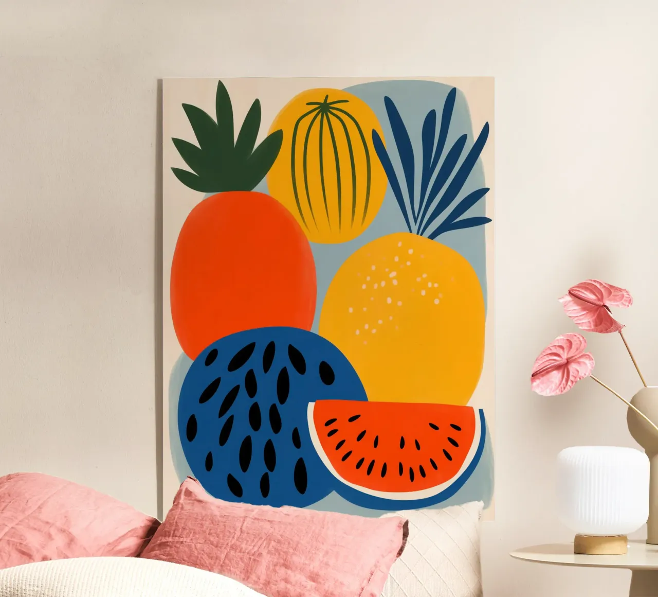 Frutta fresca colorata | Design scandinavo plexiglass da Autofocus