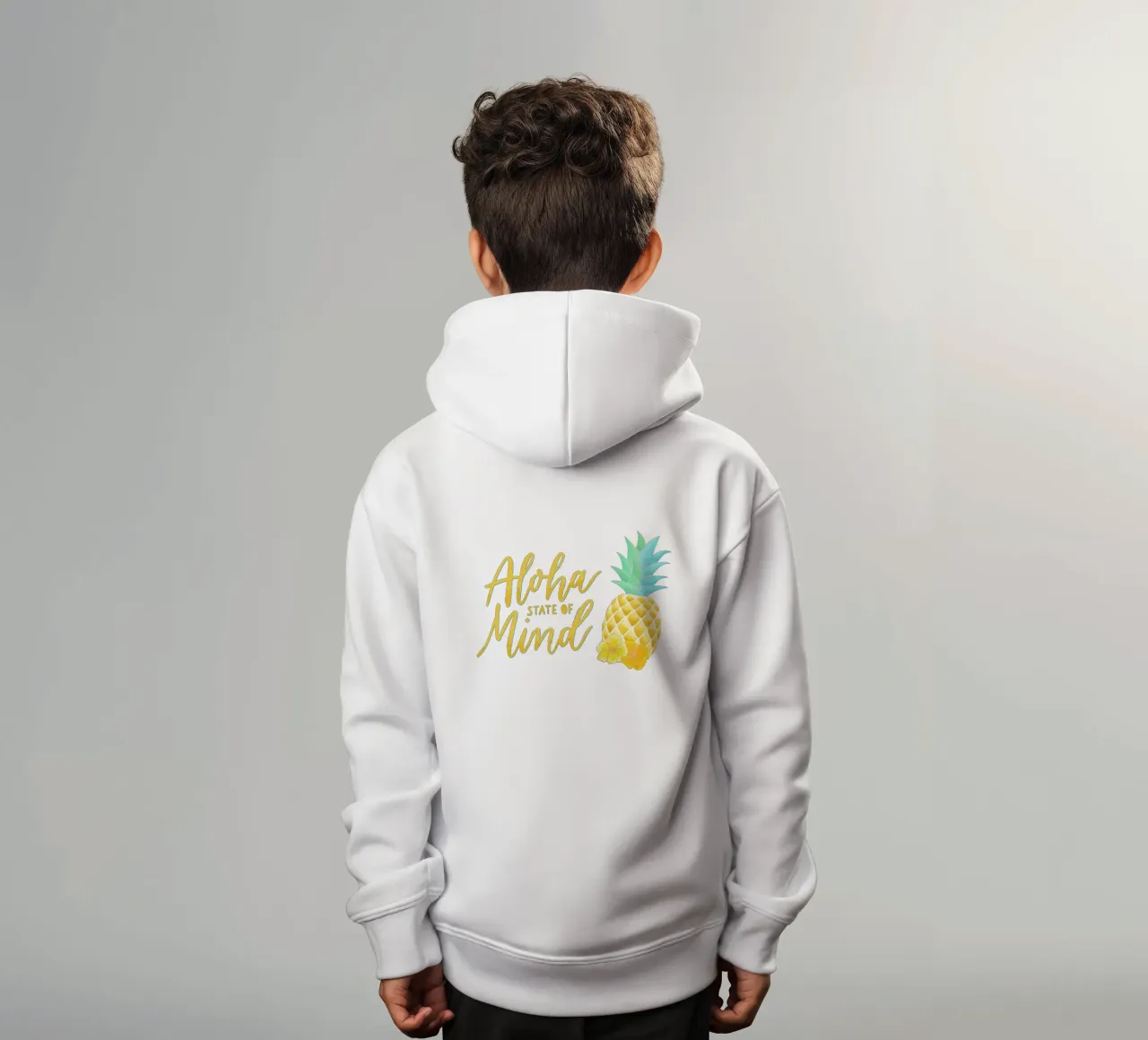 Aloha State of Mind Kinder Hoodie von CalliLetters
