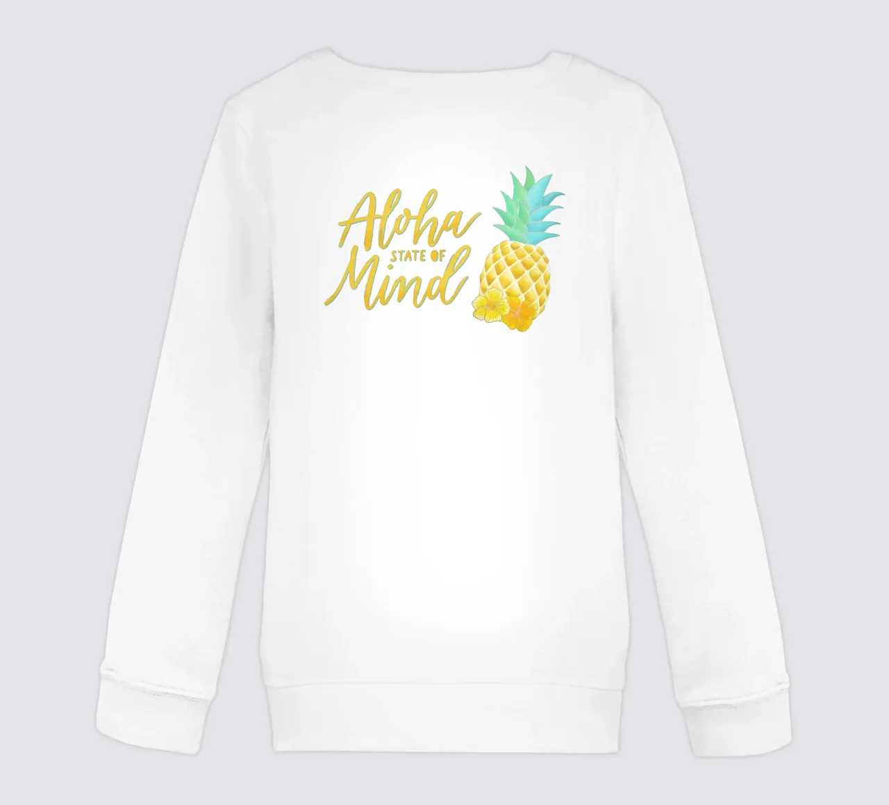 Stato d'animo Aloha felpa bambino da CalliLetters