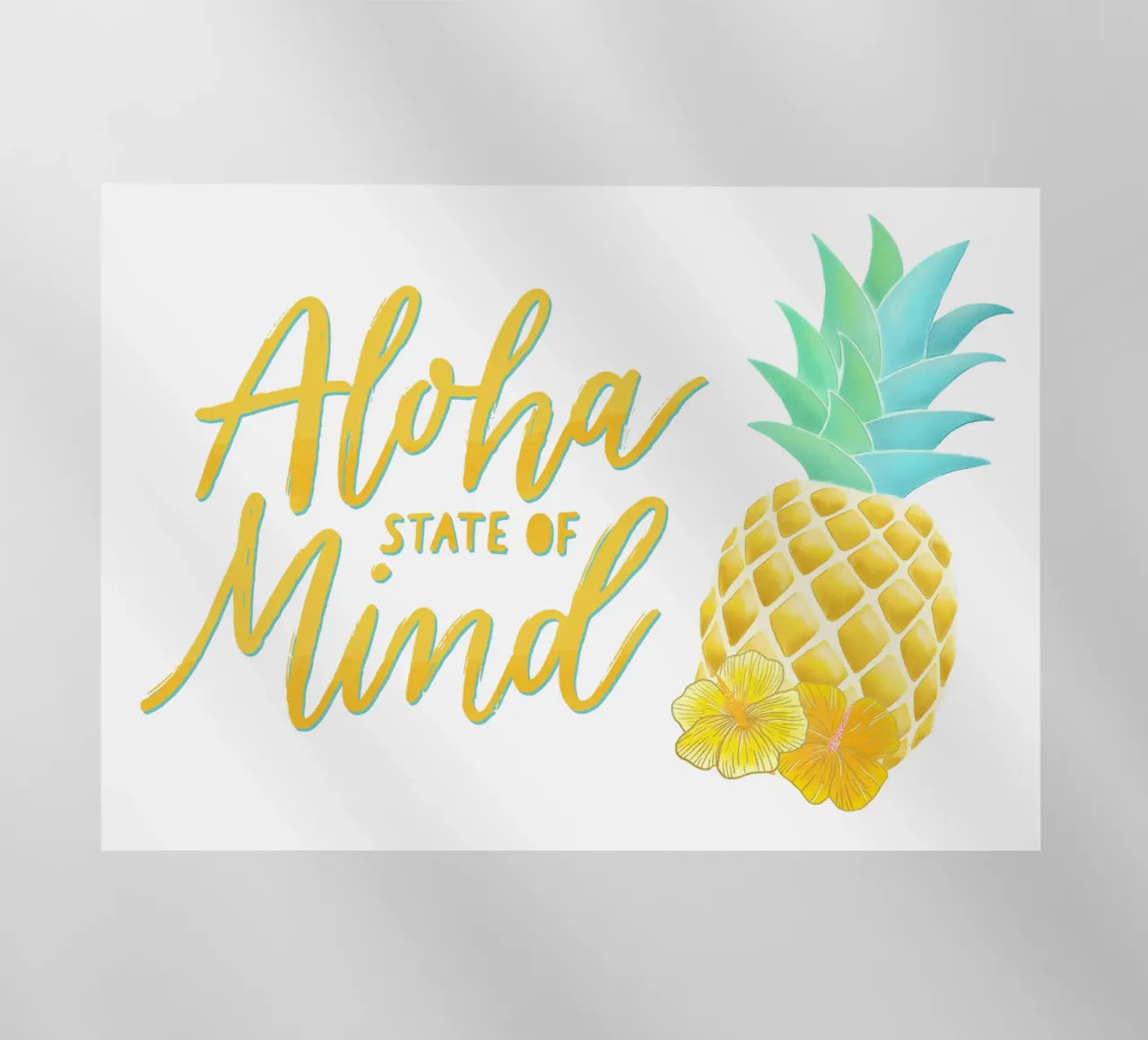 Stato d'animo Aloha pellicola backlit da CalliLetters