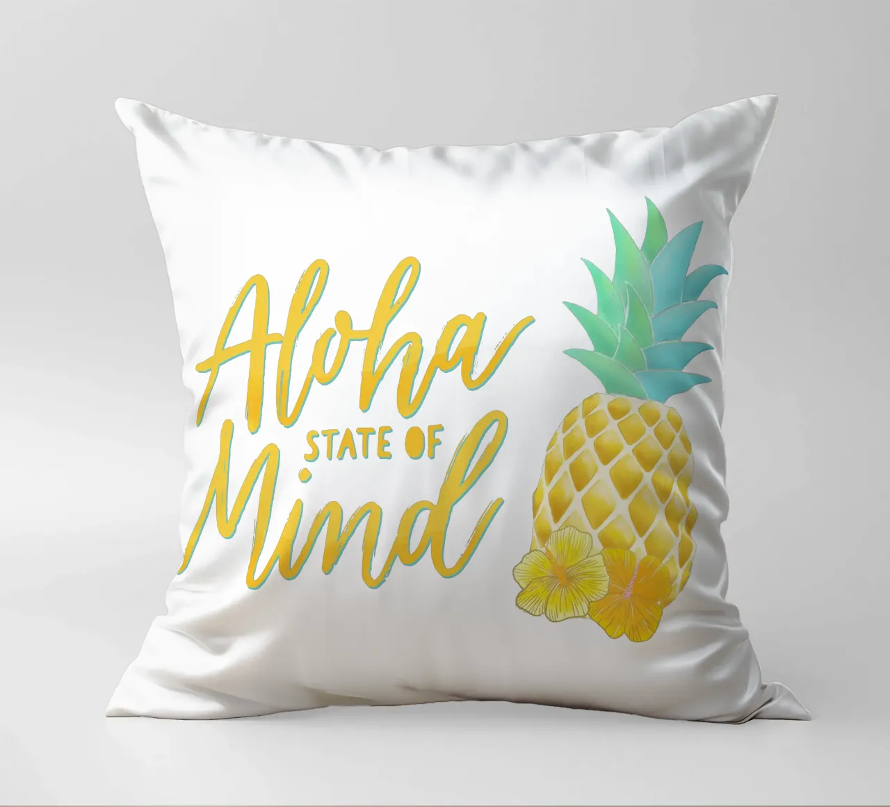Stato d'animo Aloha cuscino da CalliLetters