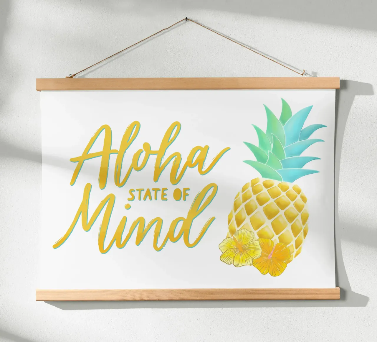 Stato d'animo Aloha carta hahnemühle da CalliLetters