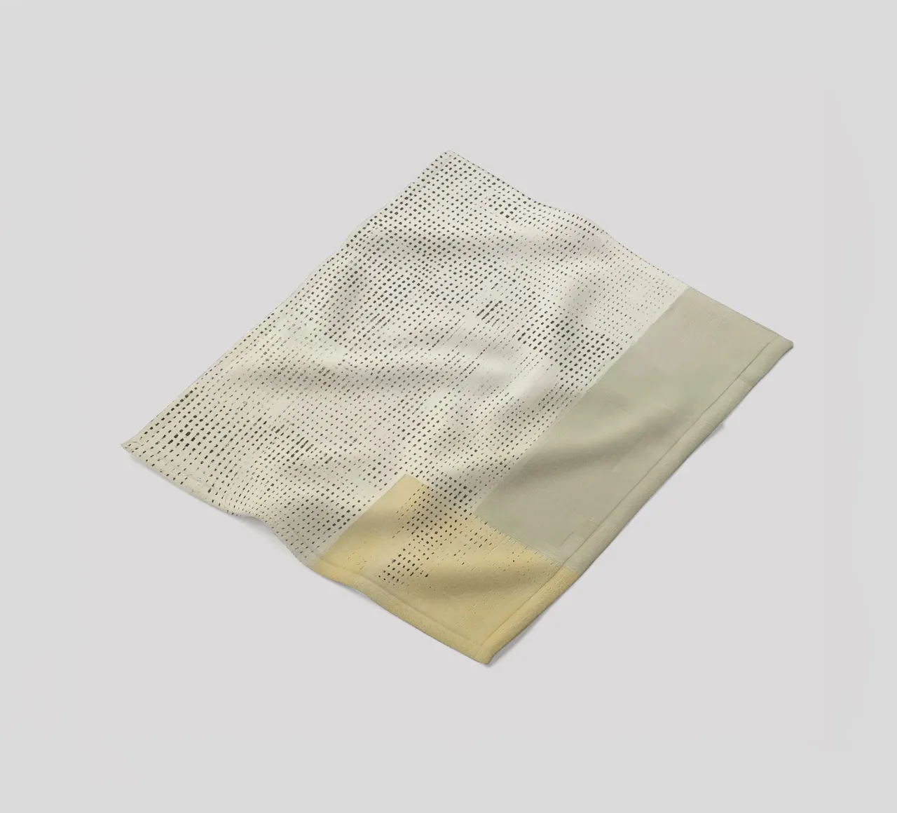 Structure of lightness fleece blanket by Carina Pop & Pastell