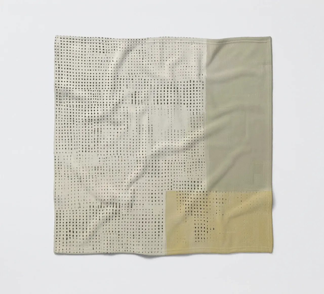 Structure of lightness fleece blanket by Carina Pop & Pastell