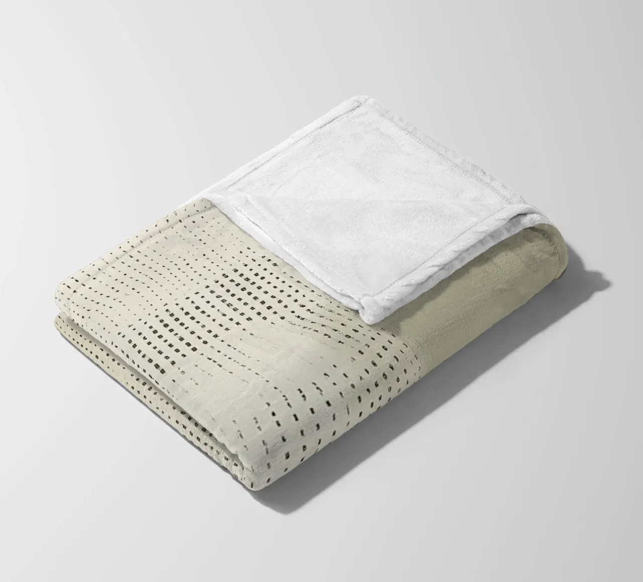 Structure of lightness fleece blanket by Carina Pop & Pastell